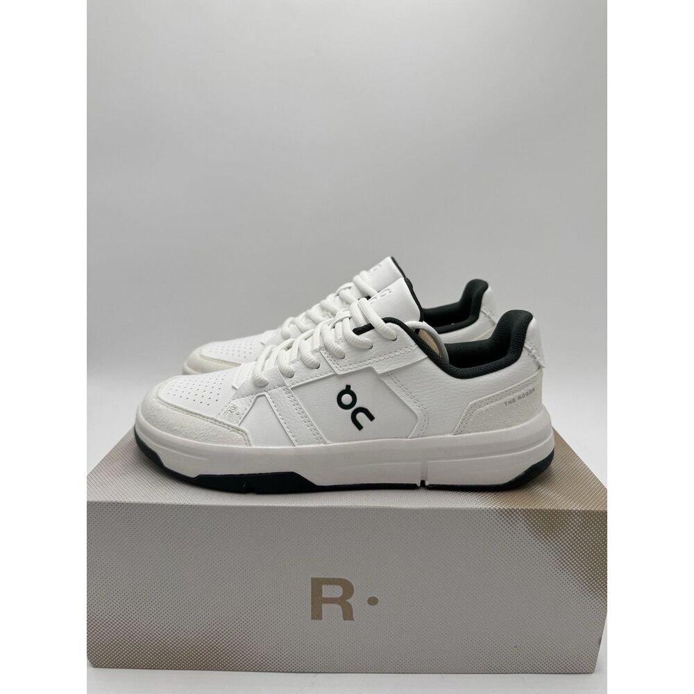 On Women's THE ROGER Clubhouse Shoes White Evergreen Size 7.5 New In Box